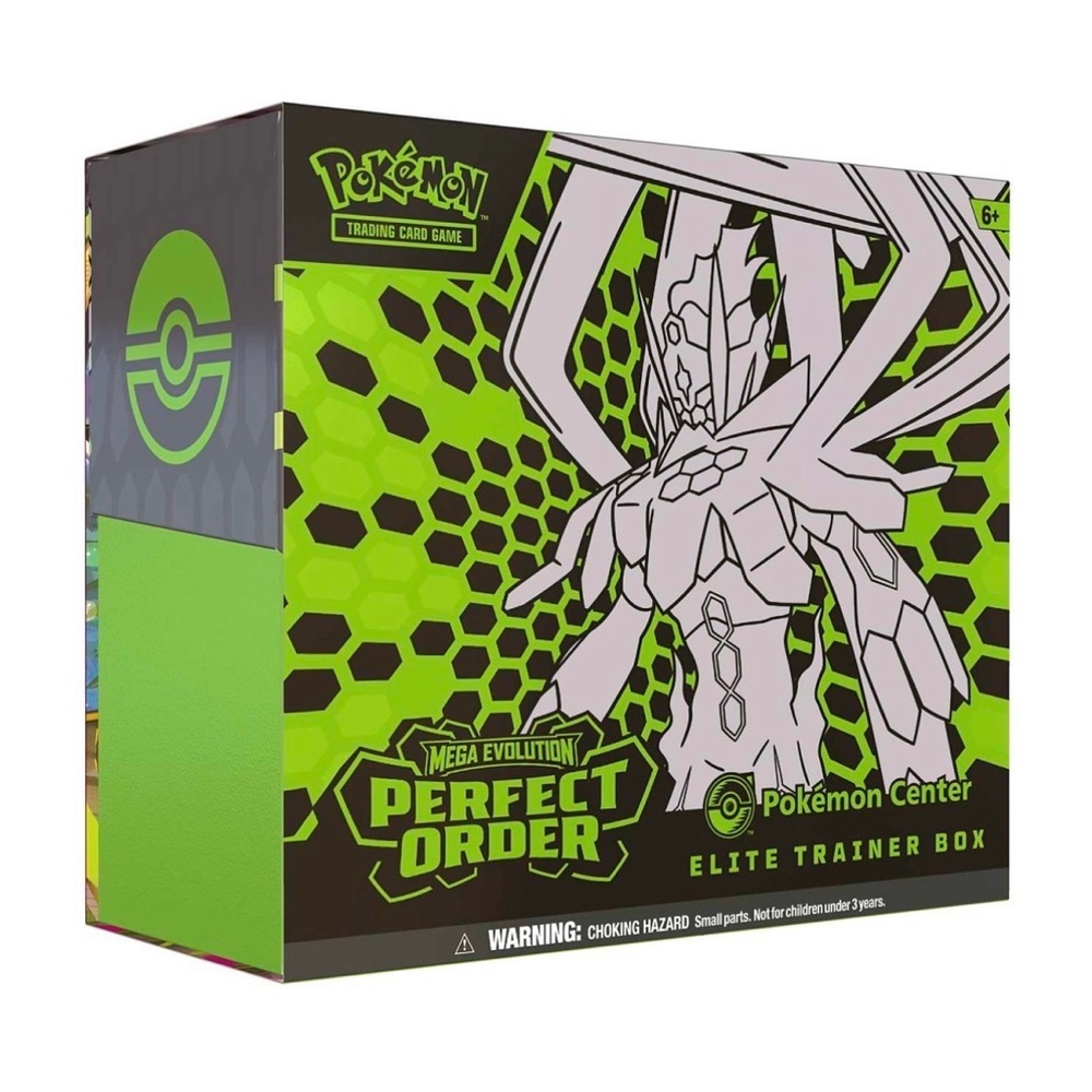 Pokémon TCG: Mega Evolution Perfect Order PKC EXCLUSIVE Elite Trainer Box
